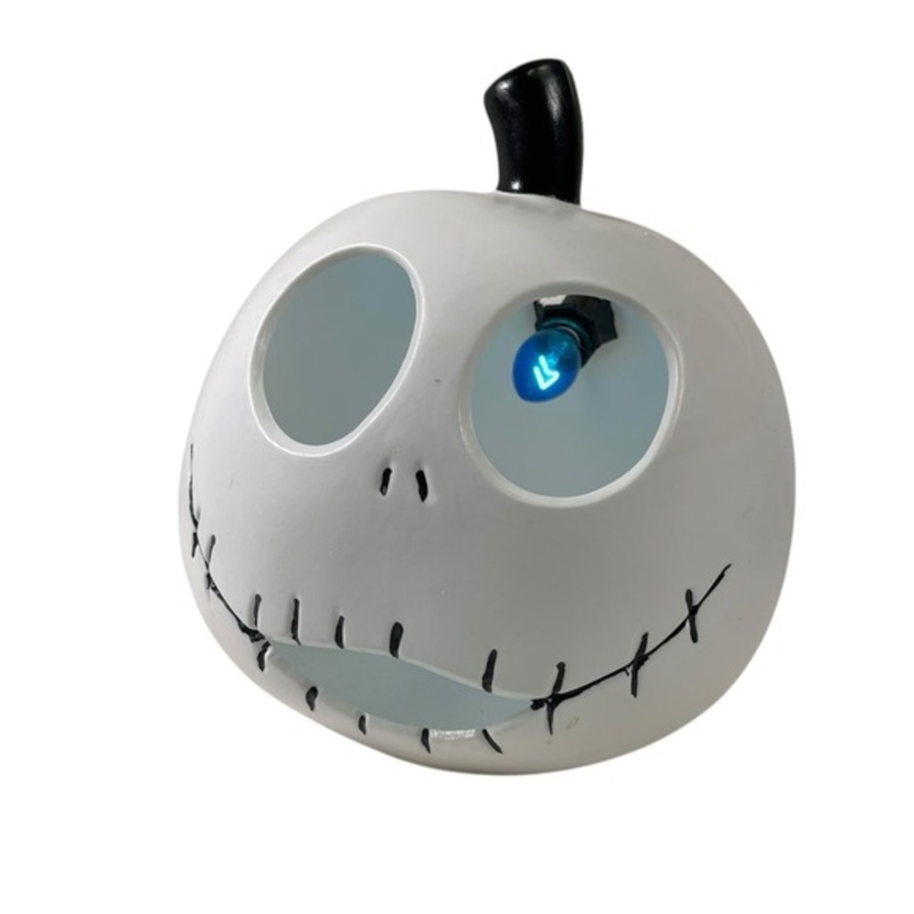 Light-Up 9" Jack Skellington Pumpkin Head Nightmare Before Christmas Halloween